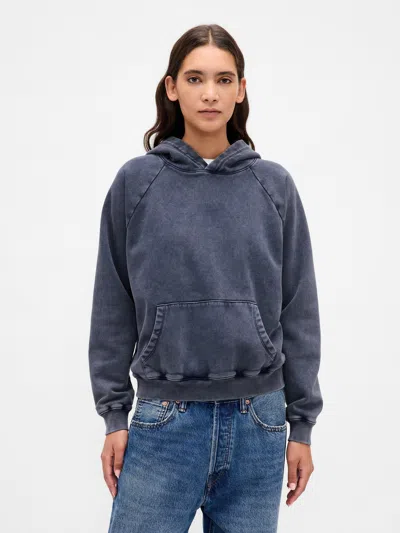 Gap Vintagesoft Hoodie In Blue