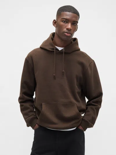 Gap Vintagesoft Hoodie In Brown