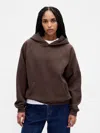 Gap Vintagesoft Hoodie In Brown