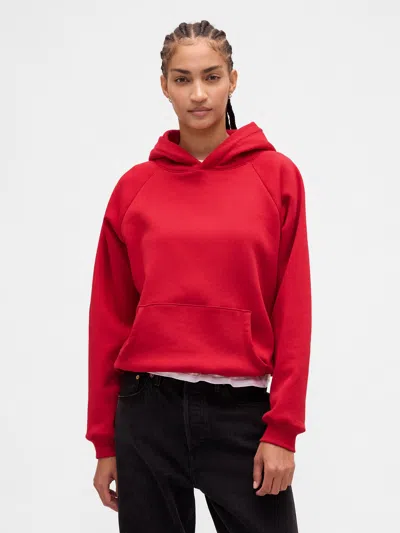 Gap Vintagesoft Hoodie In Red