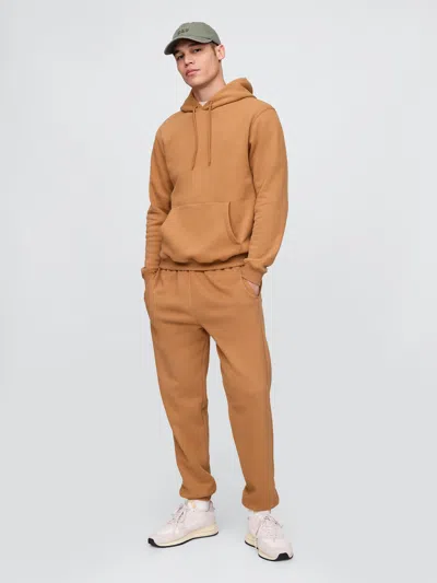 Gap Vintagesoft Joggers In Honey Mustard