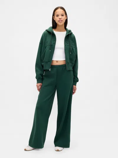 Gap Vintagesoft Logo Baggy Sweatpants In Green