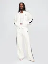 Gap Vintagesoft Logo Track Pants In Off White