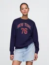 Gap Vintagesoft New York Graphic Tunic Sweatshirt