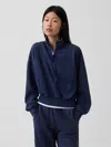 Gap Vintagesoft Oversized Half-zip Wedge Pullover