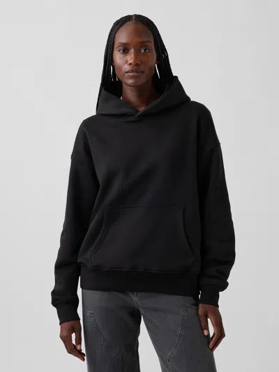 Gap Vintagesoft Oversized Hoodie In Black