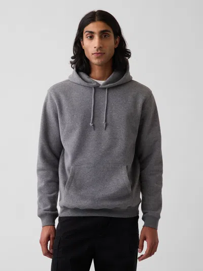 Gap Vintagesoft Oversized Hoodie In Charcoal Grey