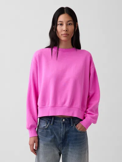 Gap Vintagesoft Oversized Split-hem Sweatshirt