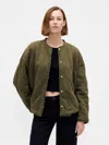 Gap Vintagesoft Quilted Oversized Jacket