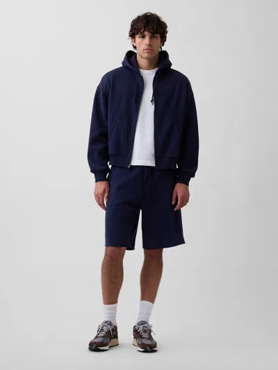 Gap Vintagesoft Relaxed Sweat Shorts In Blue