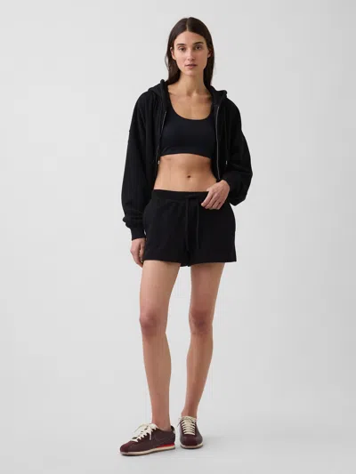 Gap Vintagesoft Sweat Shorts In Black