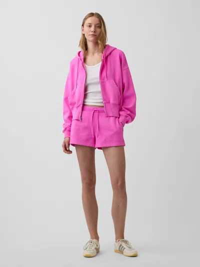 Gap Vintagesoft Sweat Shorts In Pink