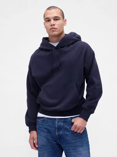 Gap Vintagesoft Travel Hoodie In Black