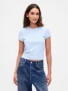 Gap Waffle Baby T-shirt In Blue