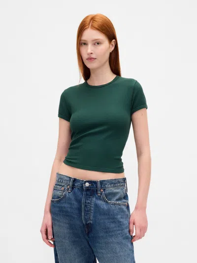 Gap Waffle Baby T-shirt In Green