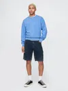 Gap Washed Corduroy Shorts In Navy Uniform
