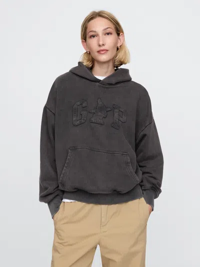 GAP WICKED VINTAGE SOFT LOGO HOODIE 