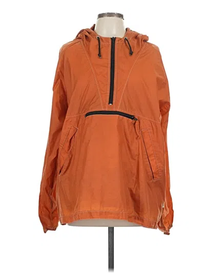 Pre-owned Gap Windbreaker Jacket In Orange