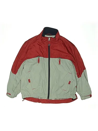 Pre-owned Gap Kids' Windbreaker Jacket In Red