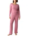 Gap Body Women's Ribbed High-rise Pajama Pants In Assorted