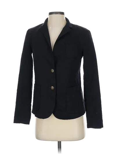 Pre-owned Gap Wool Blazer Jacket In Black