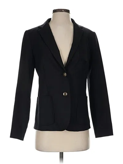 Pre-owned Gap Wool Blazer Jacket In Black
