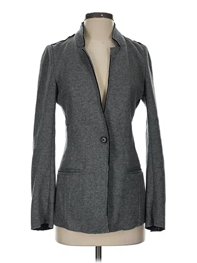 Pre-owned Gap Wool Blazer Jacket In Gray