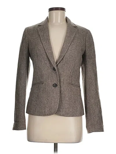 Pre-owned Gap Wool Blazer Jacket In Gray