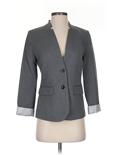 Pre-owned Gap Wool Blazer Jacket In Gray