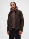 Gap Wool-blend Bomber Jacket In Brown