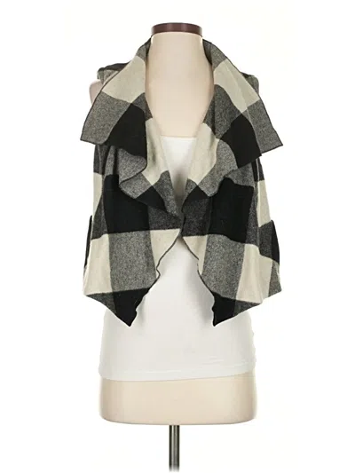 Pre-owned Gap Wool Cardigan Sweater In Black