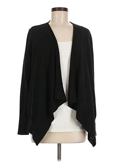 Pre-owned Gap Wool Cardigan Sweater In Black