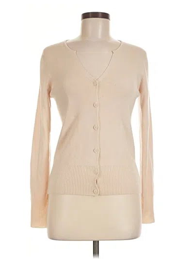 Pre-owned Gap Wool Cardigan Sweater In Tan
