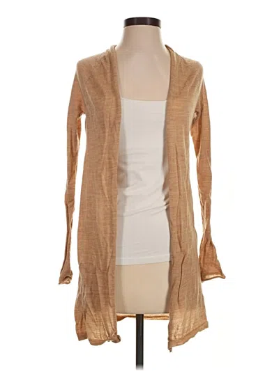 Pre-owned Gap Wool Cardigan Sweater In Tan