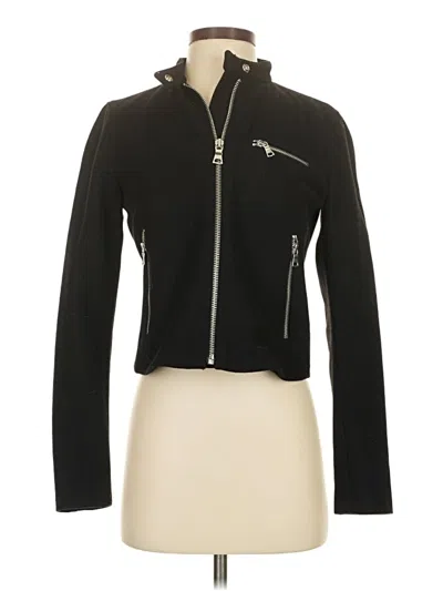 Pre-owned Gap Wool Coat In Black