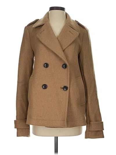 Pre-owned Gap Wool Coat In Tan