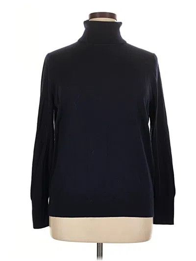 Pre-owned Gap Wool Pullover Sweater In Black