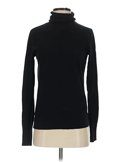 Pre-owned Gap Wool Pullover Sweater In Black