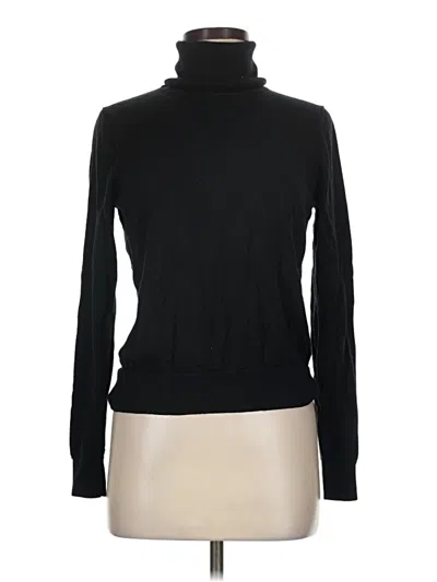 Pre-owned Gap Wool Pullover Sweater In Black