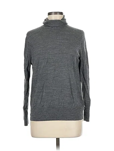 Pre-owned Gap Wool Pullover Sweater In Gray