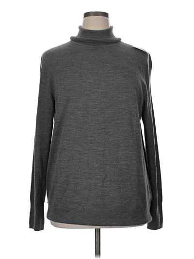 Gap Wool Pullover Sweater In Gray