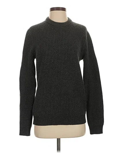 Pre-owned Gap Wool Pullover Sweater In Gray
