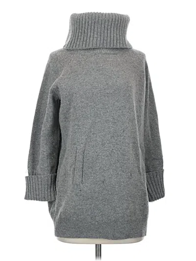 Pre-owned Gap Wool Pullover Sweater In Gray