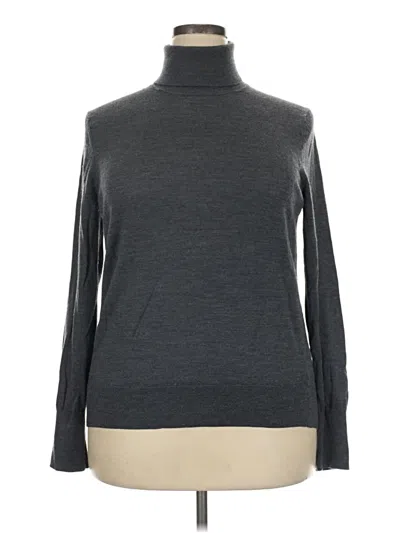 Pre-owned Gap Wool Pullover Sweater In Gray