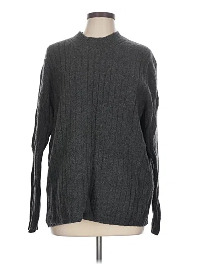 Pre-owned Gap Wool Pullover Sweater In Gray