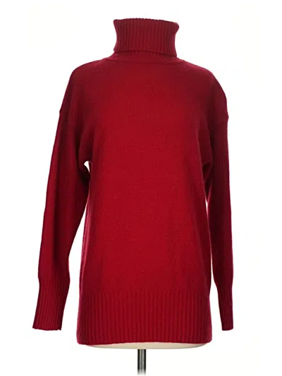 Pre-owned Gap Wool Pullover Sweater In Red