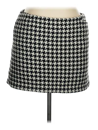Pre-owned Gap Wool Skirt In Black