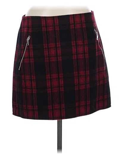 Pre-owned Gap Wool Skirt In Red