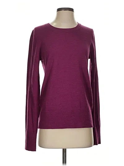 Pre-owned Gap Wool Sweater In Burgundy