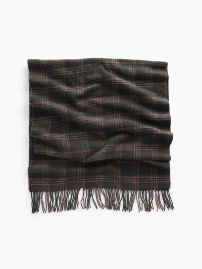 Gap Wool-blend Fringe Scarf In Gray